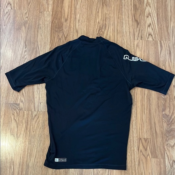 Quiksilver Rashguard Rash Guard black Medium M - Picture 7 of 8